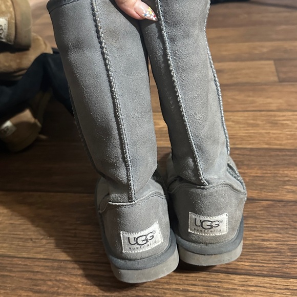 UGG woman  Gray Boots - Picture 3 of 7